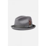 Brixton Gain Fedora Grey Dark Grey – Zbozi.Blesk.cz