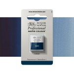Winsor & Newton Professional Akvarelová barva půlpánvička Indigo – Sleviste.cz