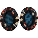 eses pro Bose QuietComfort 2 15 25 a 35 vzorované květinové s modrým vnitřkem – Zboží Živě
