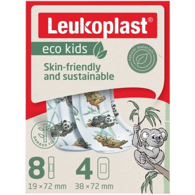 Leukoplast ECO Kids náplast 2 velikosti 12 ks