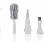 Zopa silikon kartáč na dětskou lahev 3v1 Light Grey – Hledejceny.cz