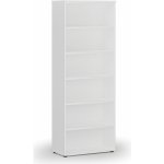 Primo Kancelářský regál WHITE, 2128 x 800 x 420 mm, bílá – Hledejceny.cz