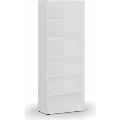 Primo Kancelářský regál WHITE, 2128 x 800 x 420 mm, bílá – Hledejceny.cz