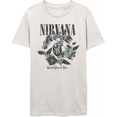 Nirvana tričko Heart Shaped Box white – Zboží Dáma
