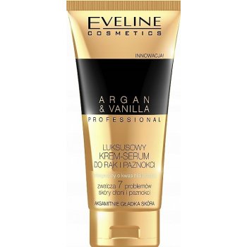 Eveline Cosmetics Argan & Vanilla Luxusní krém + sérum na ruce a nehty 100 ml