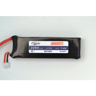 KS-Racing Energy Profimodel Li-Po baterie 2250mAh / 7,4V / 55/110C – Zboží Mobilmania