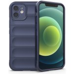 Pouzdro Efecto Magic Shield Case iPhone 13 Pro flexibilní pancéřové tmavě modré – Zboží Mobilmania