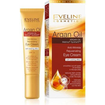 Eveline Argan Oil protivráskový omlazující oční krém 15 ml