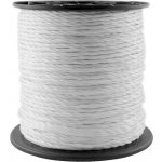 Power Energy Lanko k elektrickému ohradníku 6 mm 200 m white – Hledejceny.cz