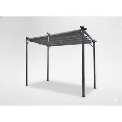 Pro-Tech shop TUN5699 3x4m 2,95x3,95x2,3m šedá – Zboží Mobilmania