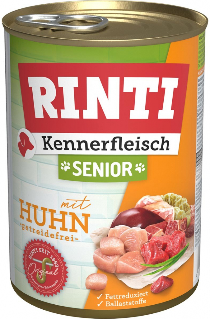Rinti Kennerfleisch Senior kuře 24 x 400 g