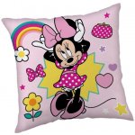 Jerry Fabrics Mikroplyš polštář Minnie Smile Polyester 40x40 – Zboží Mobilmania