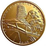 ČNB Zlatá mince 2000 Kč Tančící Dům v Praze Současnost 2005 6,22 g – Hledejceny.cz