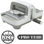 Sizzix A5 Big Shot Starter Kit bílo-šedý + dárek 2 x česká šablona – Sleviste.cz