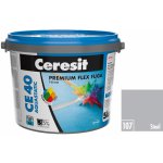 Spárovací hmota flexibilní Ceresit CE 40 Aquastatic steel 5 kg /2735270/ – Zboží Mobilmania