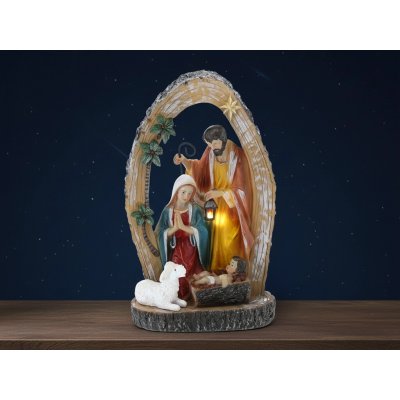 Pro-Tech shop Vánoční figurka Svatá rodina 16x10,5x26cm 69388 – Hledejceny.cz