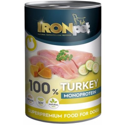 IRONpet 100% Monoprotein Krůta 400 g