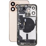 Kryt Apple iPhone 13 Pro zadní Housing s Malými Díly zlatý – Zboží Živě