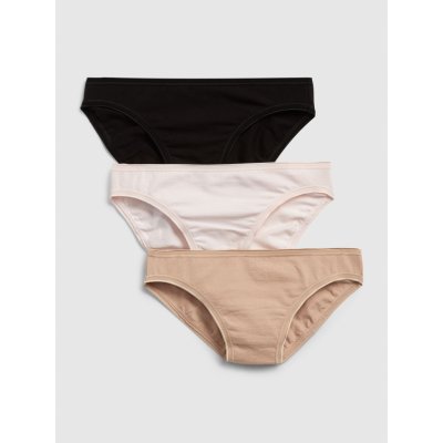 GAP Kalhotky stretch cotton bikini 3ks Barevné – Zboží Mobilmania