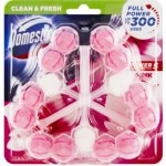 Domestos Power 5 WC blok Pink Magnolia 3 x 55 g – HobbyKompas.cz