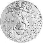 Česká mincovna Stříbrná mince Český lev 2024 stand 10 oz