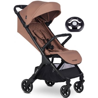 Easywalker Jackey Kompaktní Sport s Přenosnou Taškou + Volant Pecan Brown 2023 – Zboží Mobilmania