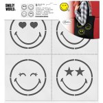 Aladine Šablona čtyři smajlíci 28x28 cm – Zboží Mobilmania