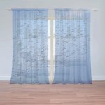 Záclony Hejno ptáků: 2 ks - 150x250 cm - Sablio – Hledejceny.cz