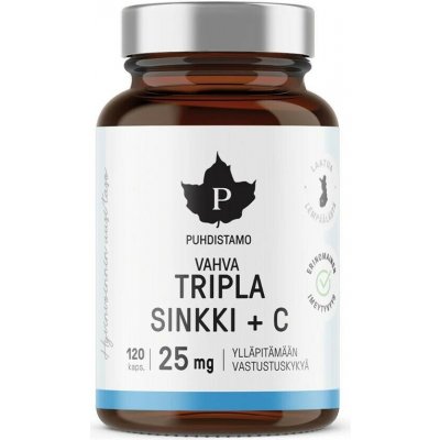 Puhdistamo Triple Zinek+Vitamin C cps.120 – Hledejceny.cz
