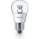 Philips Massive LED kapka E27 4W čirá teplé bílá