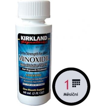 Kirkland signature Kirkland minoxidil 5% roztok 1 x 60 ml od 219 Kč -  Heureka.cz