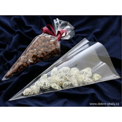 Celofánový kornout 20 x 30 cm PP – Sleviste.cz