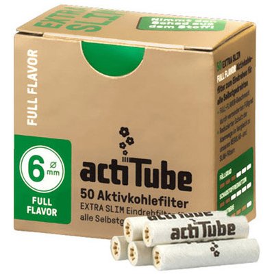 Acti Tube Filtry Actitube Extra Slim 6 mm 10 ks – Zboží Mobilmania