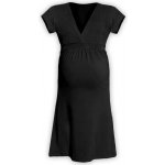 Jožánek Šarlota těhotenské šaty černá – Zboží Dáma