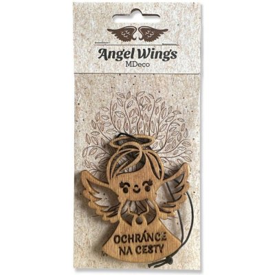 Angel Wings dřevěná vůně do auta Ochránce na cesty anděl – Hledejceny.cz