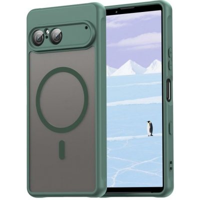 VSECHNONAMOBIL 131386 FANDUN MAGSAFE kryt pro Sony Xperia 10 VII zelený – Hledejceny.cz