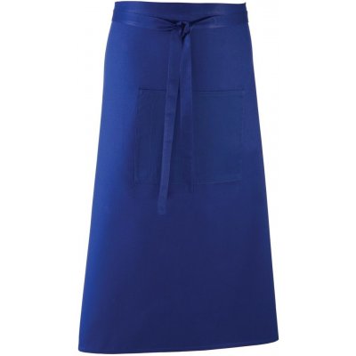 Premier Workwear Dlouhá zástěra do pasu s kapsou Královská modrá – Hledejceny.cz