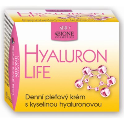 Bione Cosmetics Hyaluron Life s kyselinou hyaluronovou denní pleťový krém 51 ml – Hledejceny.cz