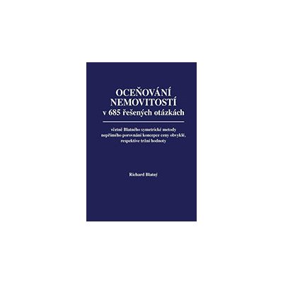 Oceňování nemovitostí v 685 řešených otázkách – Zboží Mobilmania