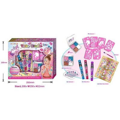 Sparkys Tetovací studio s ozdobami JEDNOROŽEC – Zboží Mobilmania