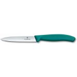 Victorinox Nôž na ovocie/zeleninu, 10cm,hladká čepeľ, zelený 6.7704.C1 – Hledejceny.cz