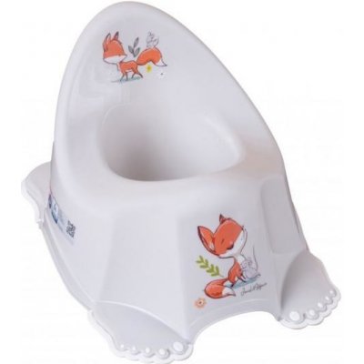 Tega Baby nočník Lesní pohádka protiskluzový hrající šedá – Sleviste.cz