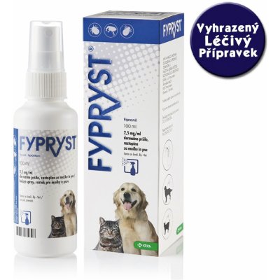 Fypryst Sprej 2,5 mg / ml 100 ml – Zboží Mobilmania