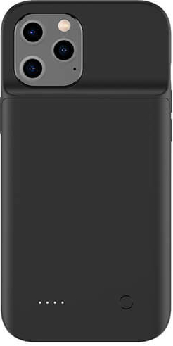 Pouzdro SES 3v1 Silikonové s externí baterií smart battery case power bank 3500 mAh Apple iPhone 12 - černé 8560