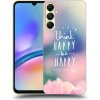 Pouzdro a kryt na mobilní telefon Samsung Picasee Ultimate Case Samsung Galaxy A05s Think happy be happy