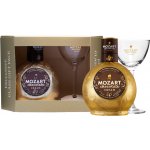 Mozart Chocolate Cream s Coupette sklenicí 17% 0,5 l (dárkové balení 1 sklenice) – Sleviste.cz