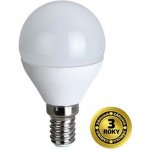 Solight LED žárovka , miniglobe, 6W, E14, 4000K, 510lm, bílé provedení – Hledejceny.cz