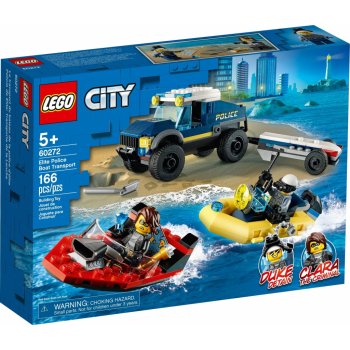 LEGO® City 60272 Přeprava člunu elitní policie