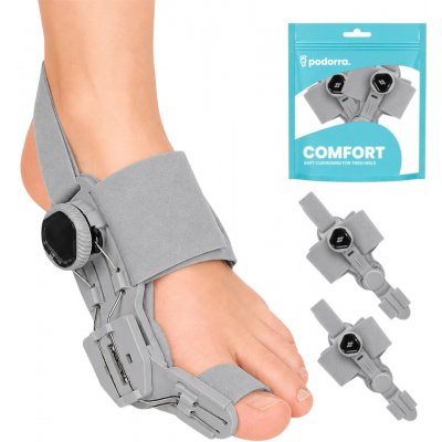 Nastavitelná korekční ortéza Flex na Hallux valgus šedá – Hledejceny.cz