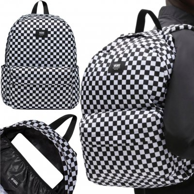 Vans Old Skool Check Bag black white 22 l – Zbozi.Blesk.cz